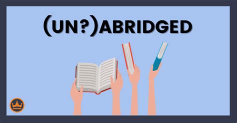 what does unabridged mean in books